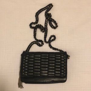 Black Aimee Kestenberg crossbody bag